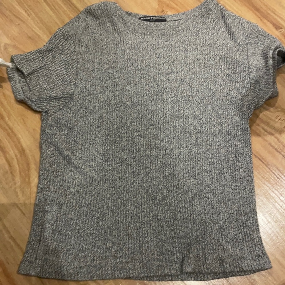 Crop grey brandy Melville top